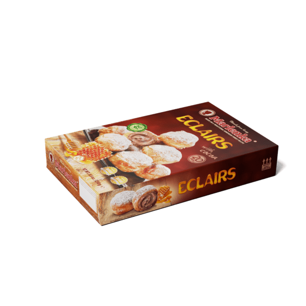 MARLENKA® Eclairs mit Honig-Kakaocreme